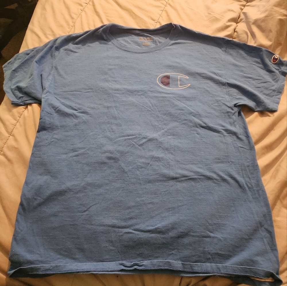 Champion Men's Blue T-Shirt